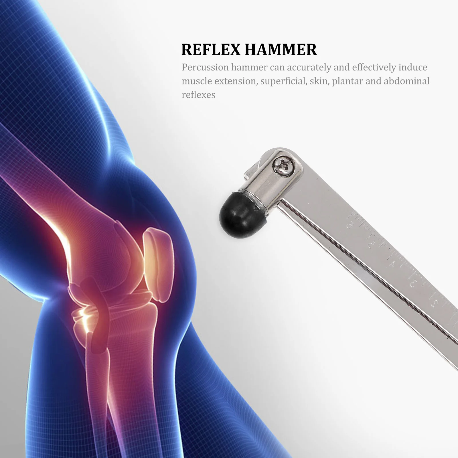 

Hospital Test Hammer Tools Knee Testing Accessory Clinic Percussion Hammers Handheld Medical for Buck Neurological Diagnostic