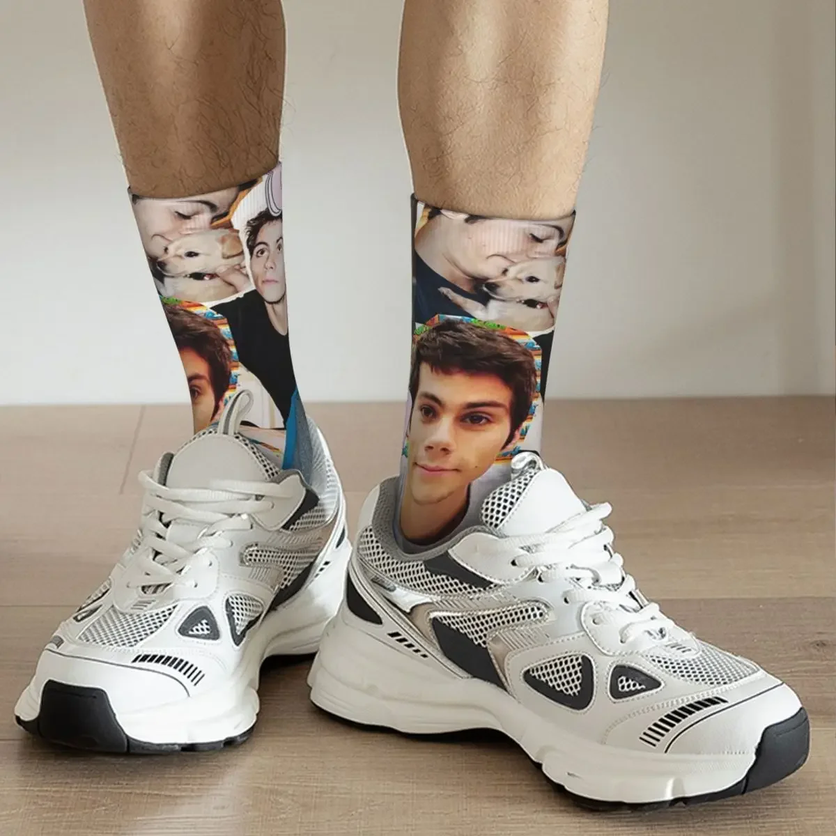 Dylan O'Brien Socks Harajuku Sweat Absorbing Stockings All Season Long Socks Accessories for Man's Woman's Gifts