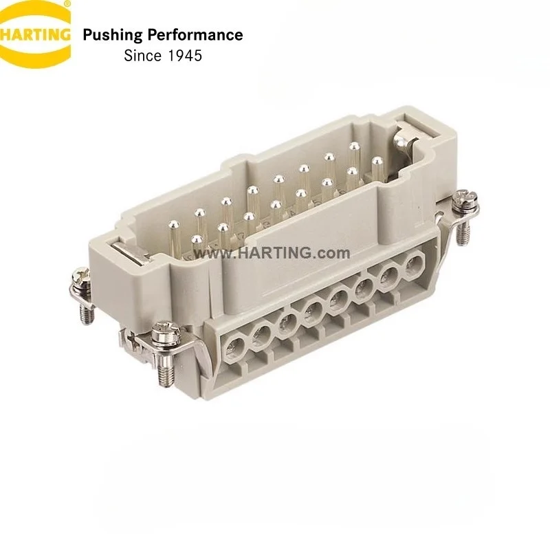 

Новый оригинальный разъем Harting 09330162601, разъем питания для тяжелых нагрузок Han E 16P м, винтовая клемма