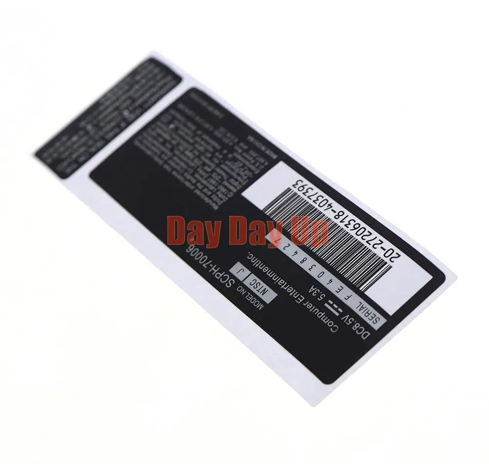 Наклейки для контроллеров консоли PS2, наклейки для PS2 7 Вт, 9 Вт, 3 Вт, 2 шт.