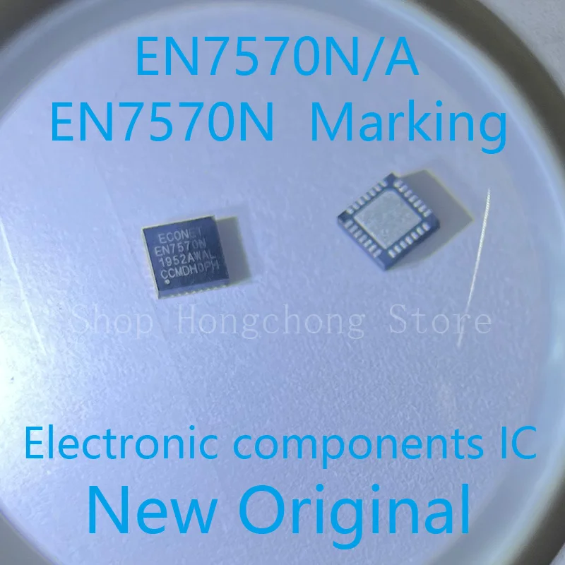 

Новый оригинальный EN7570N/A EN7570N 7570N МАРКИРОВКА 28QFN ECONET чип управления питанием 5 шт.
