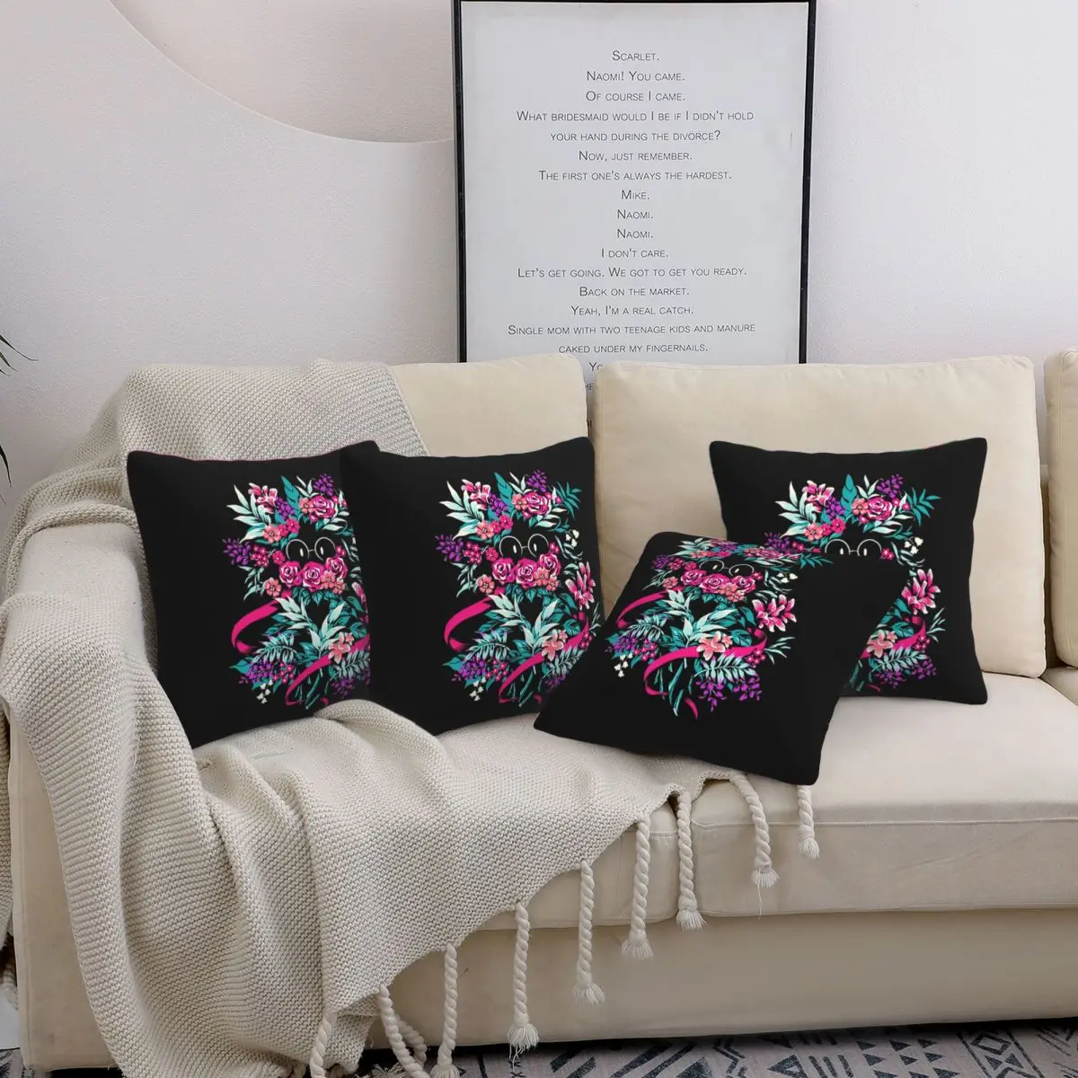 

Deltarune Spamton Merch Ralsei Floral 4 шт. квадратная наволочка наволочка наволочка для дома спальня автомобиль