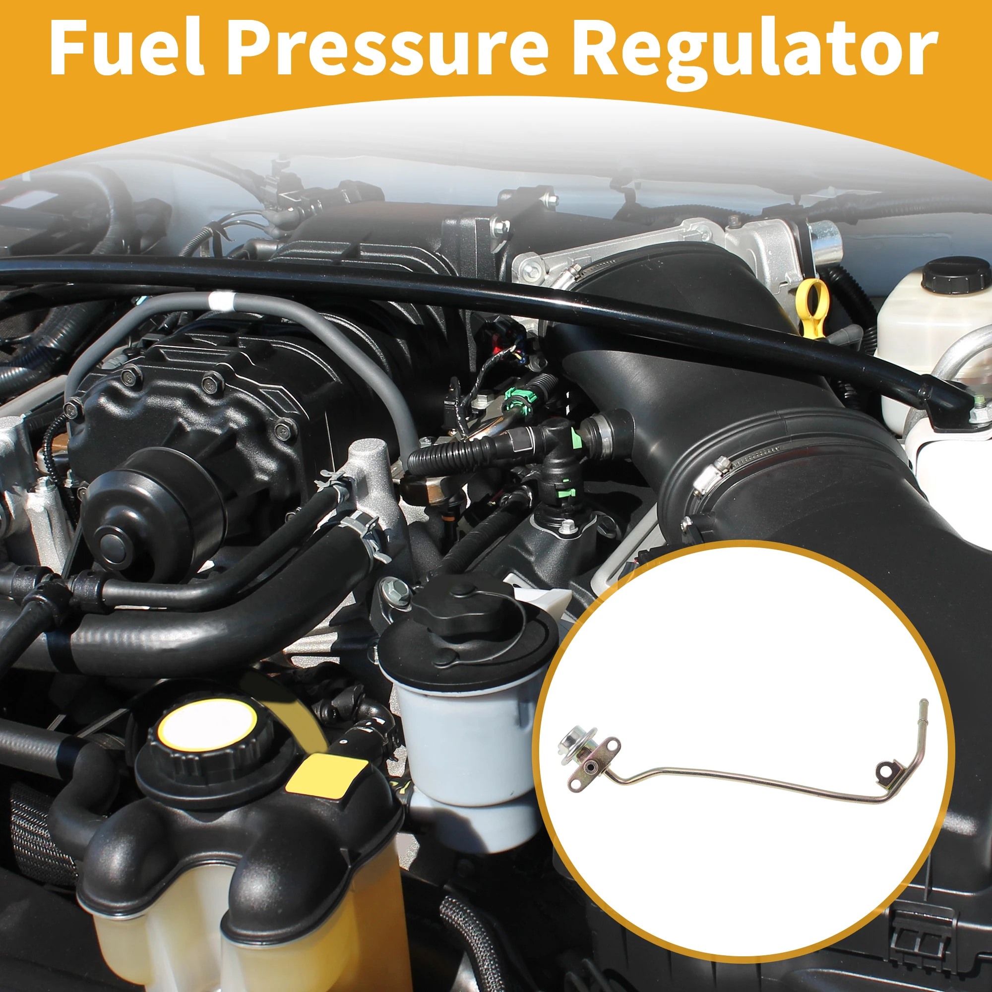 UXCELL Fuel Pressure Regulator Fuel Pump Regulator No.2328075100 for Toyota Hilux 2015