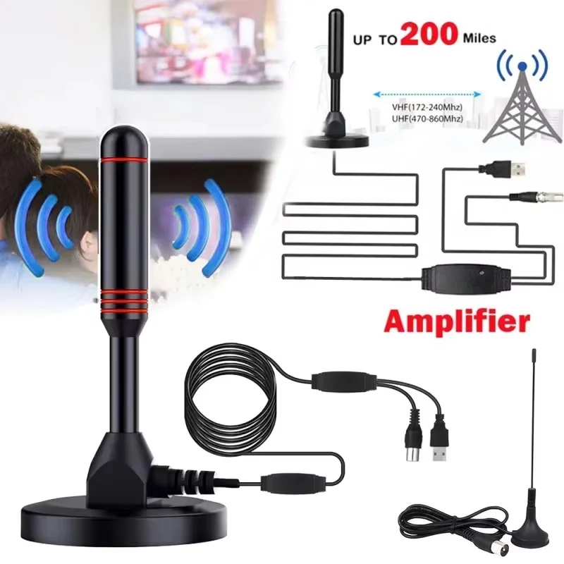 Antena de TV digital portátil para