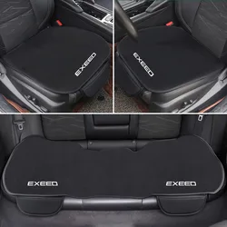 FIT For Chery Exeed TX TXL VX LX 2019 2020 2021 2022 2023 Car Seat Cover Front Rear Flannel Seat Cushion Breathable Accessories