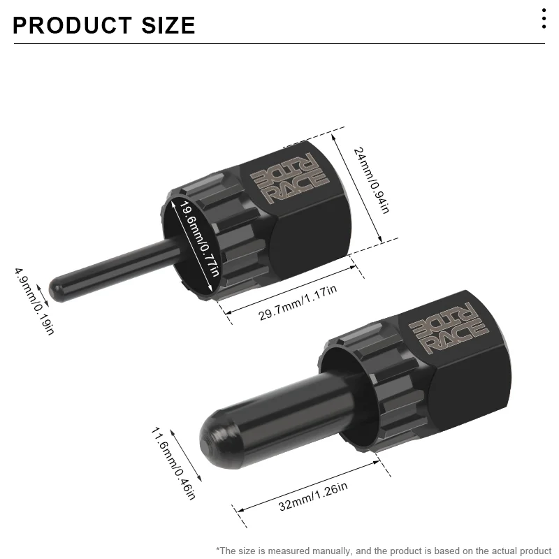 RIDERACE Bicycle Cassette Flywheel Remover Freewheel Sprocket Extractor MTB Bike Socket Wrench Road Cycling Install Repair Tool view 6
