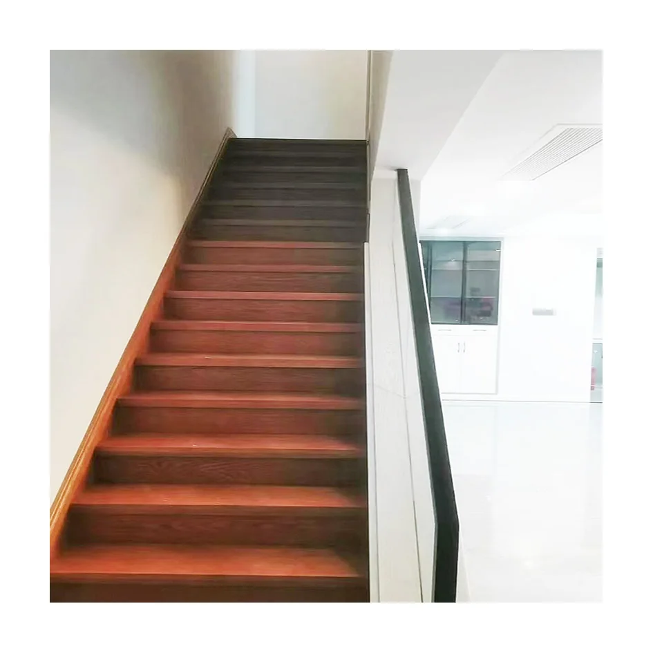

Custom Wooden Stair Parts Nose Stair Tread Handmade Wooden Stair Steps