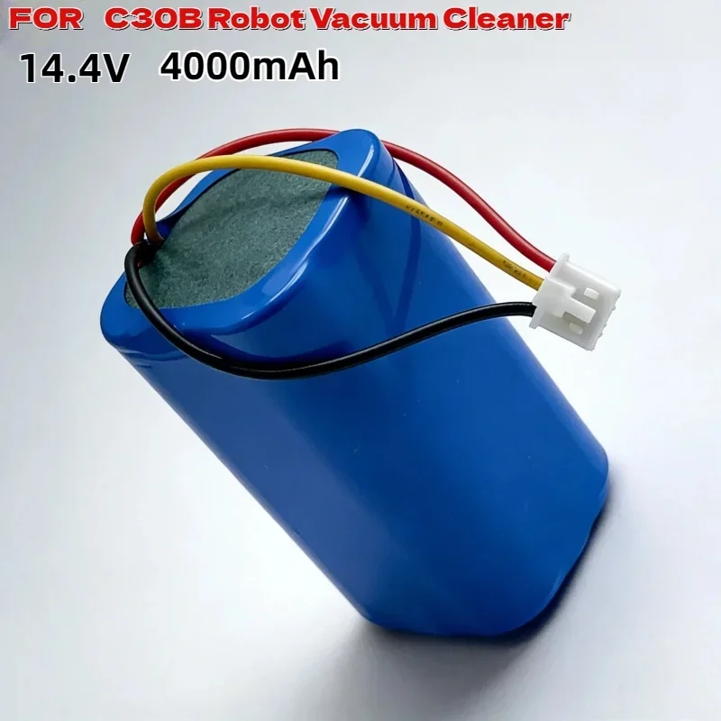 14.4V 2600mAh Long-Lasting Lithium Cell Battery High Energy Output Rechargeable Spare Accessory For C30B Robot Vacuum Cleaner
