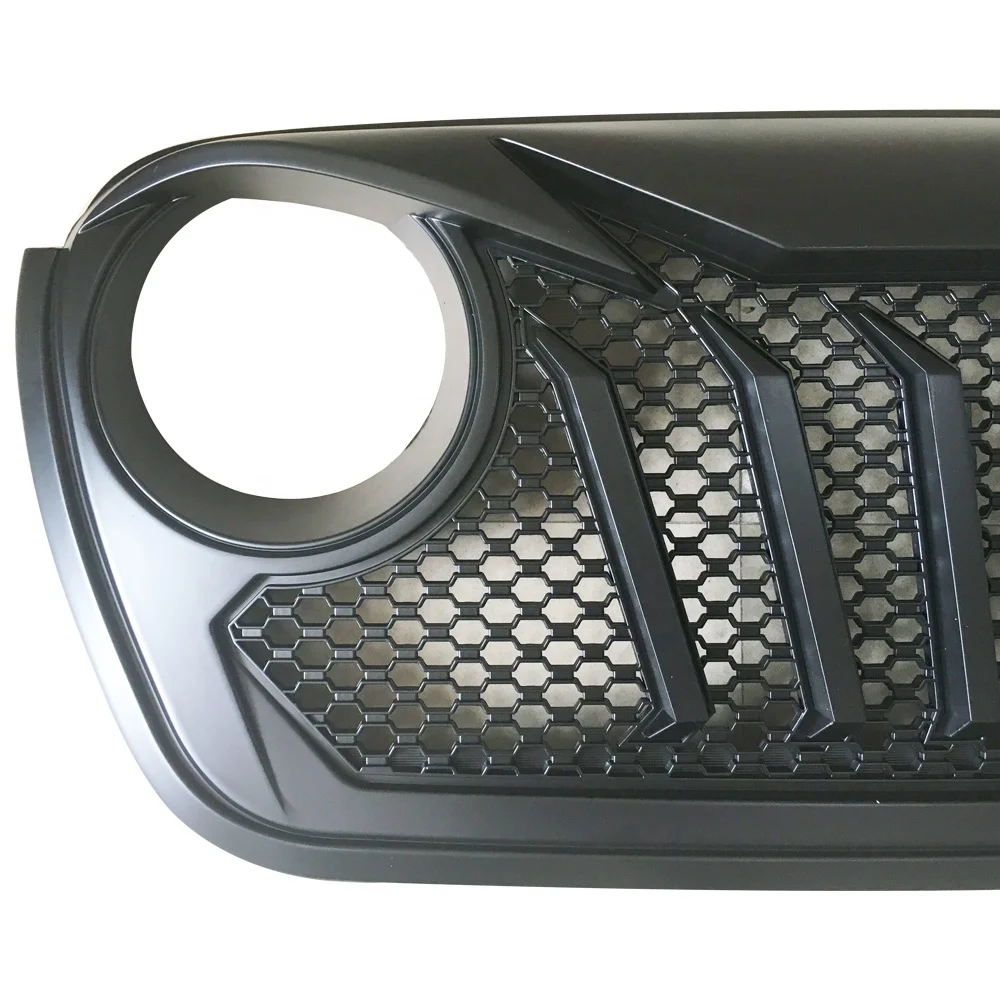 for jeep for wrangler jl car part front grille with mesh car grills