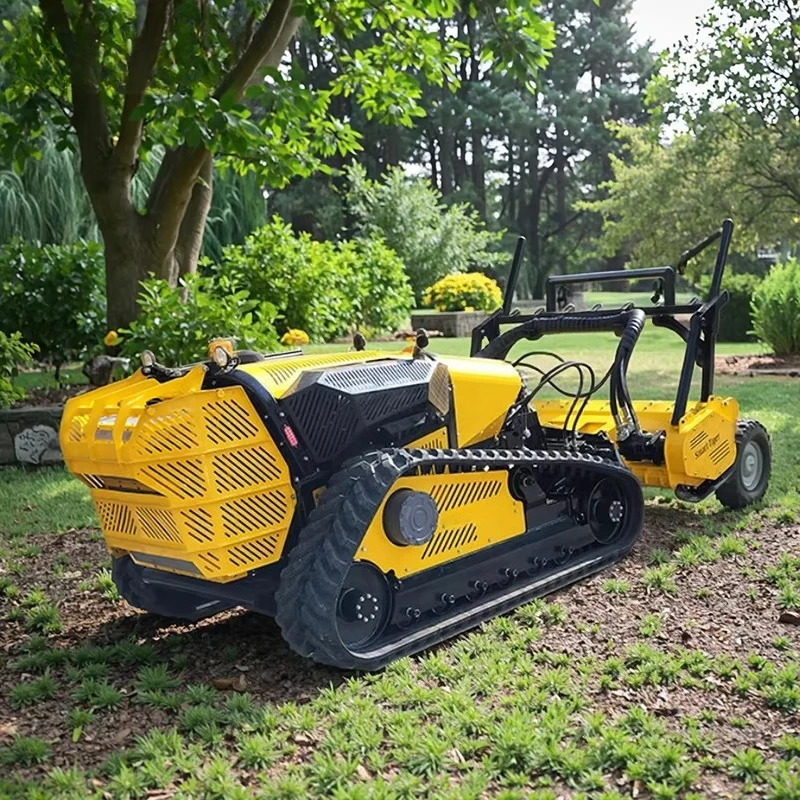 Zero Turn Smart Remote Control Lawn Mower Electric Industrial Robot Grass Cutter Steep Slope Yard Farm Weed Clearing Equipment