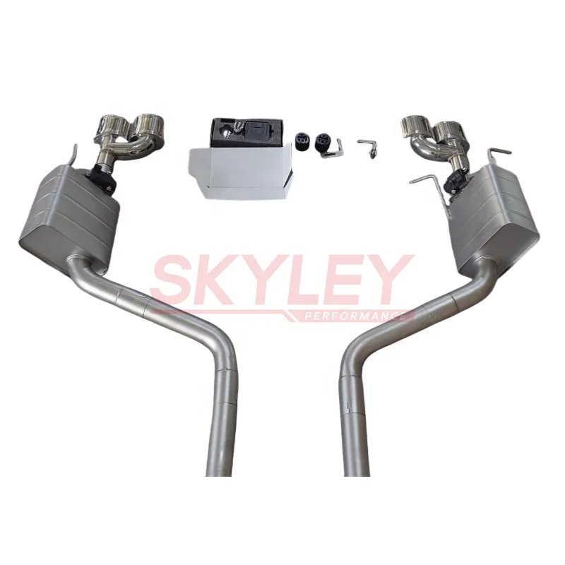 SKYLEY صمام العادم الكامل لمرسيدس بنز C180 C200 C250 W204 1.8t 2008-2014 نظام عادم التحكم في الصمامات #4