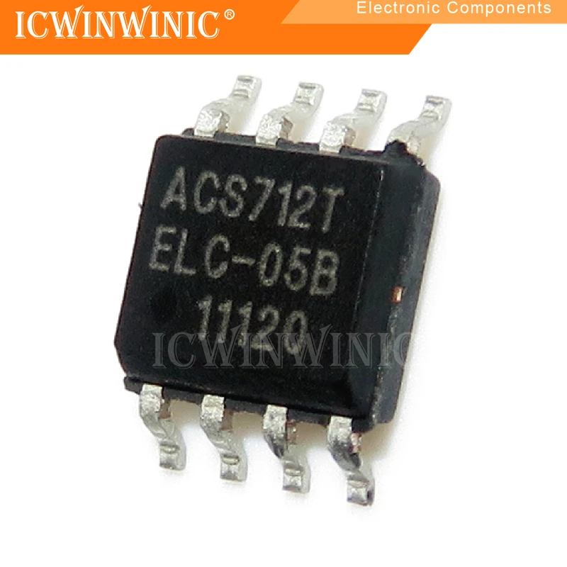 10piece ACS712ELCTR-05B-T ACS712ELC ACS712