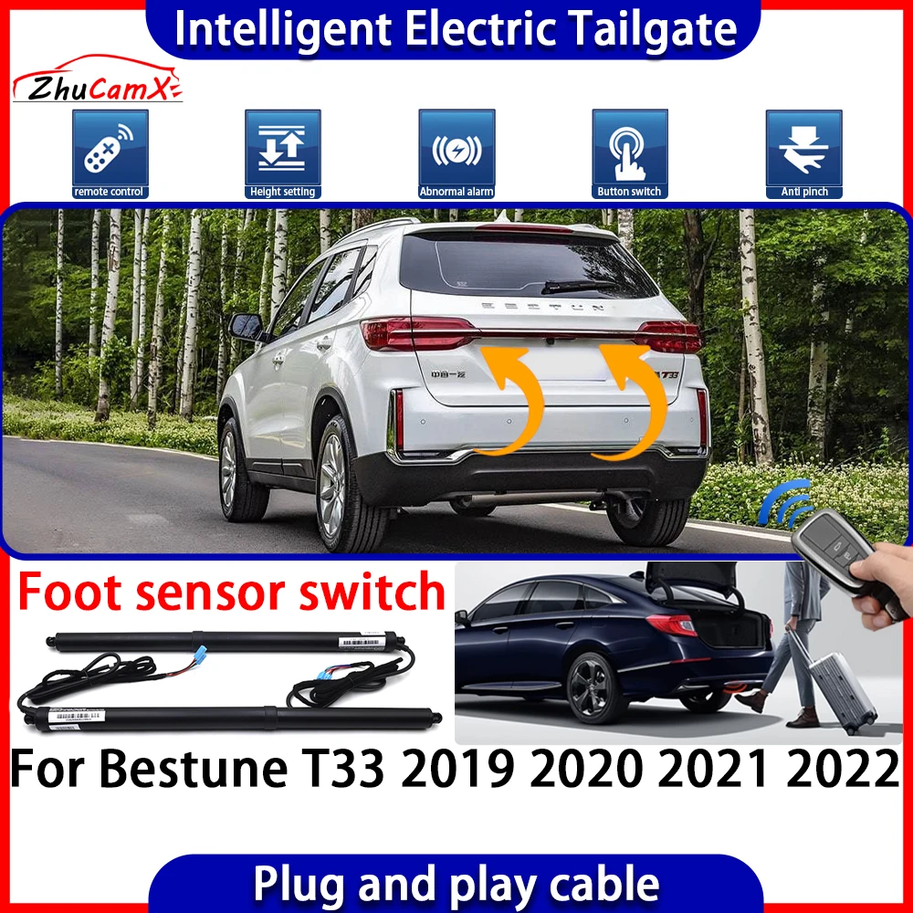 ZhuCamX Car Automatic Lifting kit Opening Trunk Intelligent Electric Tail Gate Lift Tailgate for Bestune T33 2019 2020 2021 2022