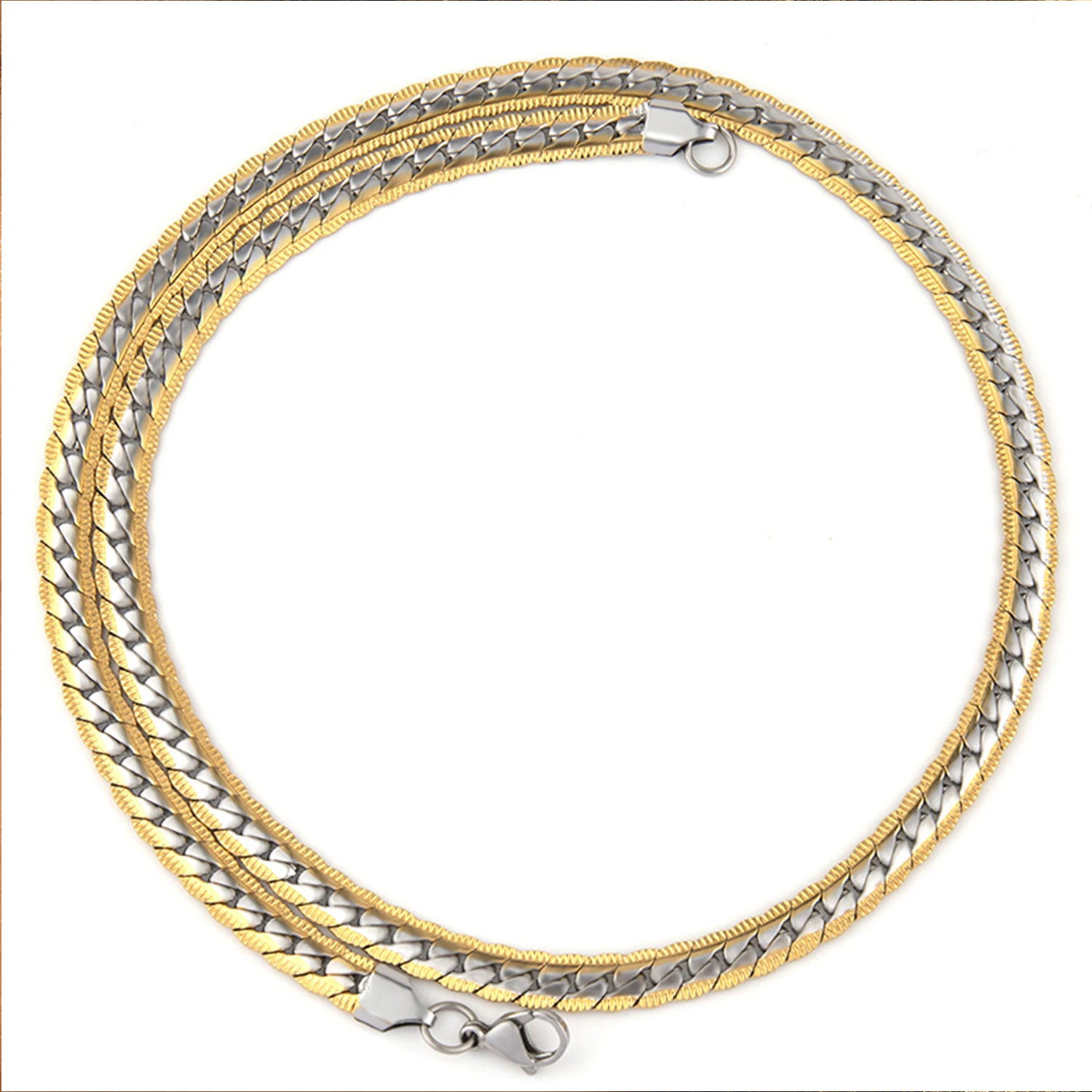 316L roestvrijstalen tweekleur - Cuban Link Chain 12Mm recensie en prijs
