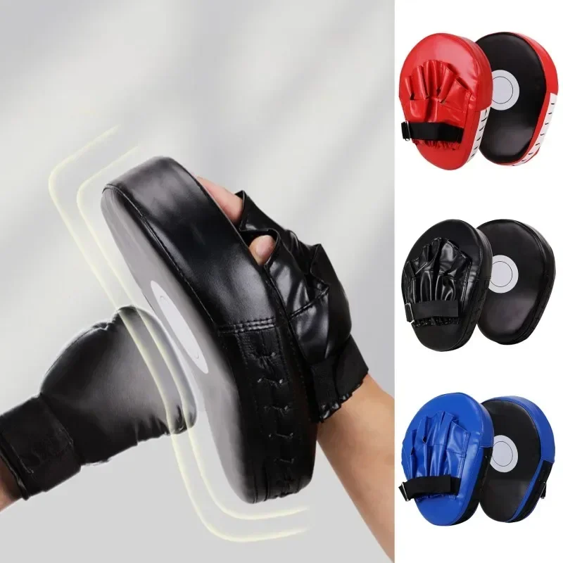 1PCS Boxing Hand Target Martial Thai Kick Sanda Training Thickened Karate Training Mitt Focus Punch Pads Five-finger Hand Target