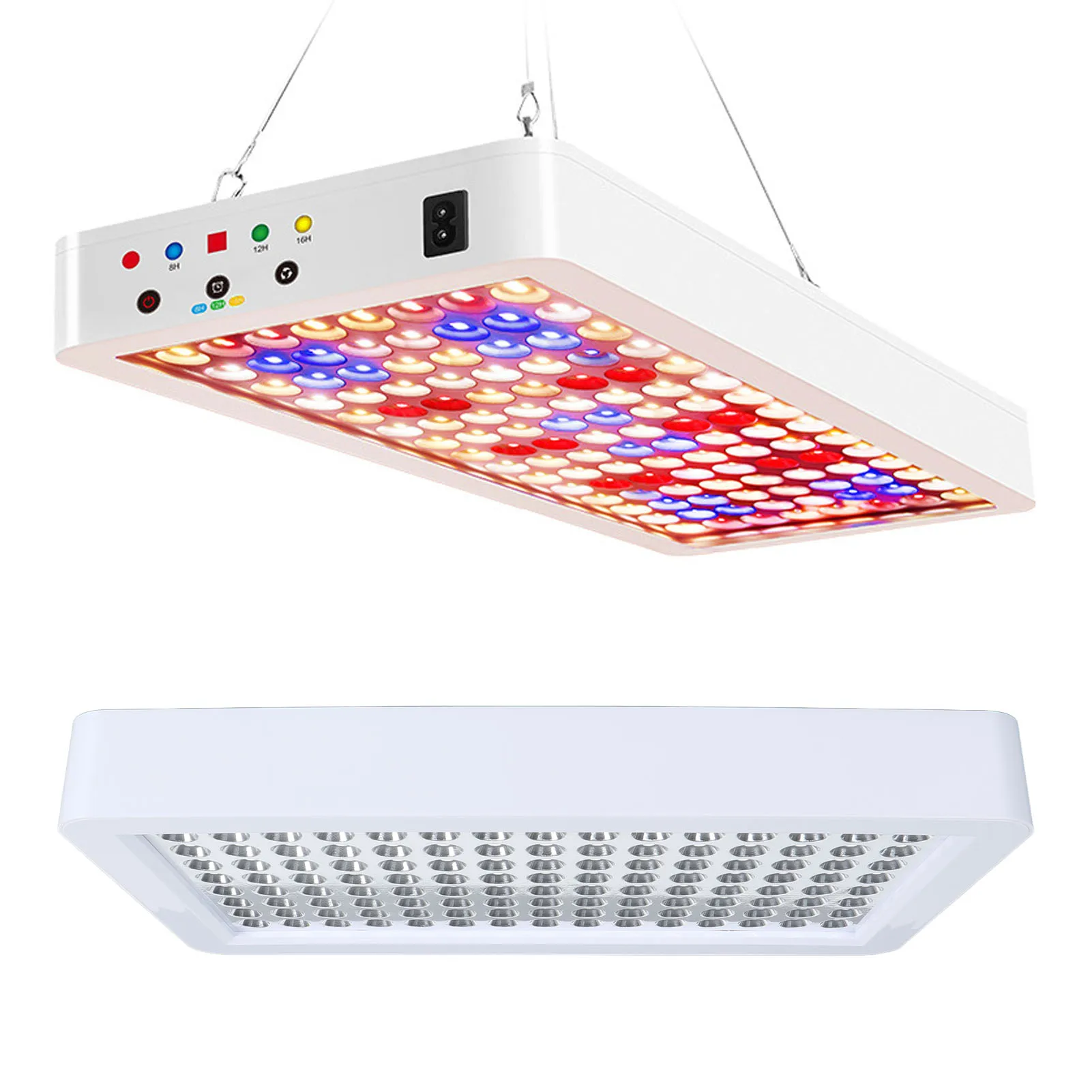 

LED Grow Light Full Spectrum 3 Modes Timing Hanging Plant Grow Lamp with Remote Control for Indoor Greenhouse