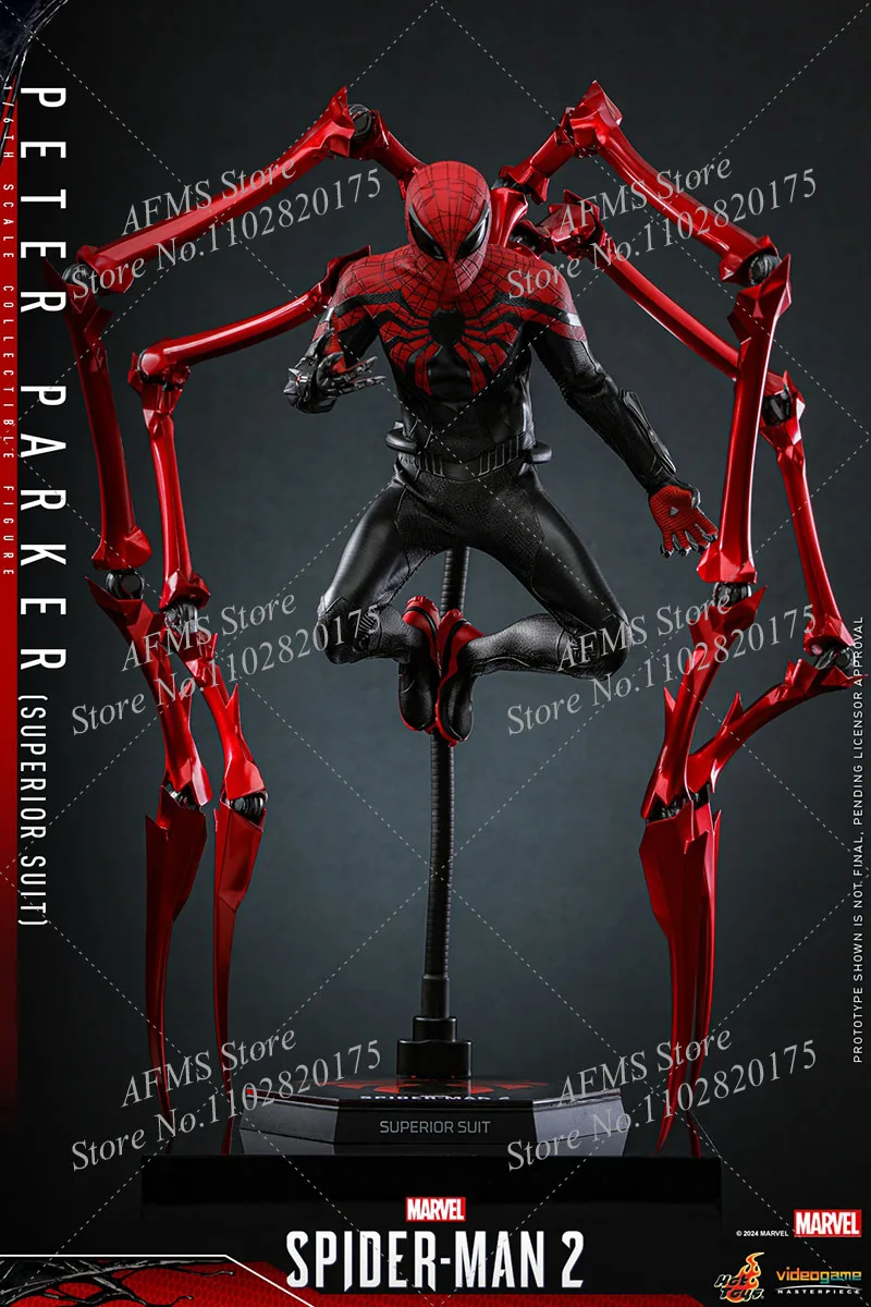 Em estoque hottoys vgm61 1/6 homem soldado superior homem-aranha peter parker terno superior conjunto completo 12 Polegada figura de ação modelo brinquedos