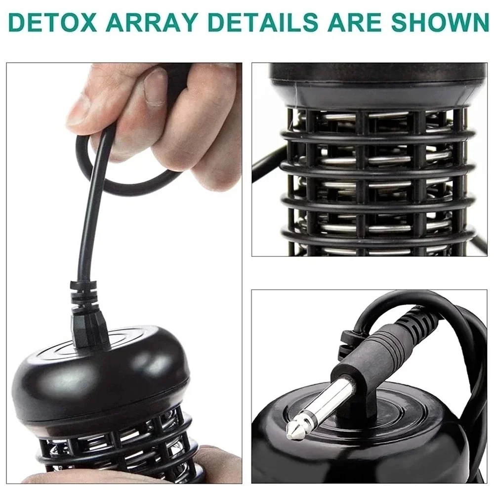 Detox Ionic Array Mini Foot Bath Ion Detoxification  Machine Foot Spa Cleanse Foot Massage Aqua Cell Spa Machine Relaxation Body