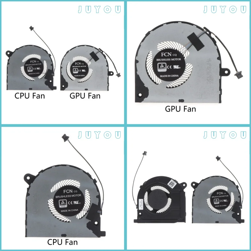 

Вентилятор охлаждения для ноутбуков Dell Vostro 15 7500 V7500, Inspiron 7501, 0YND40, 0KGH4R, совместимая запасная часть для ПК