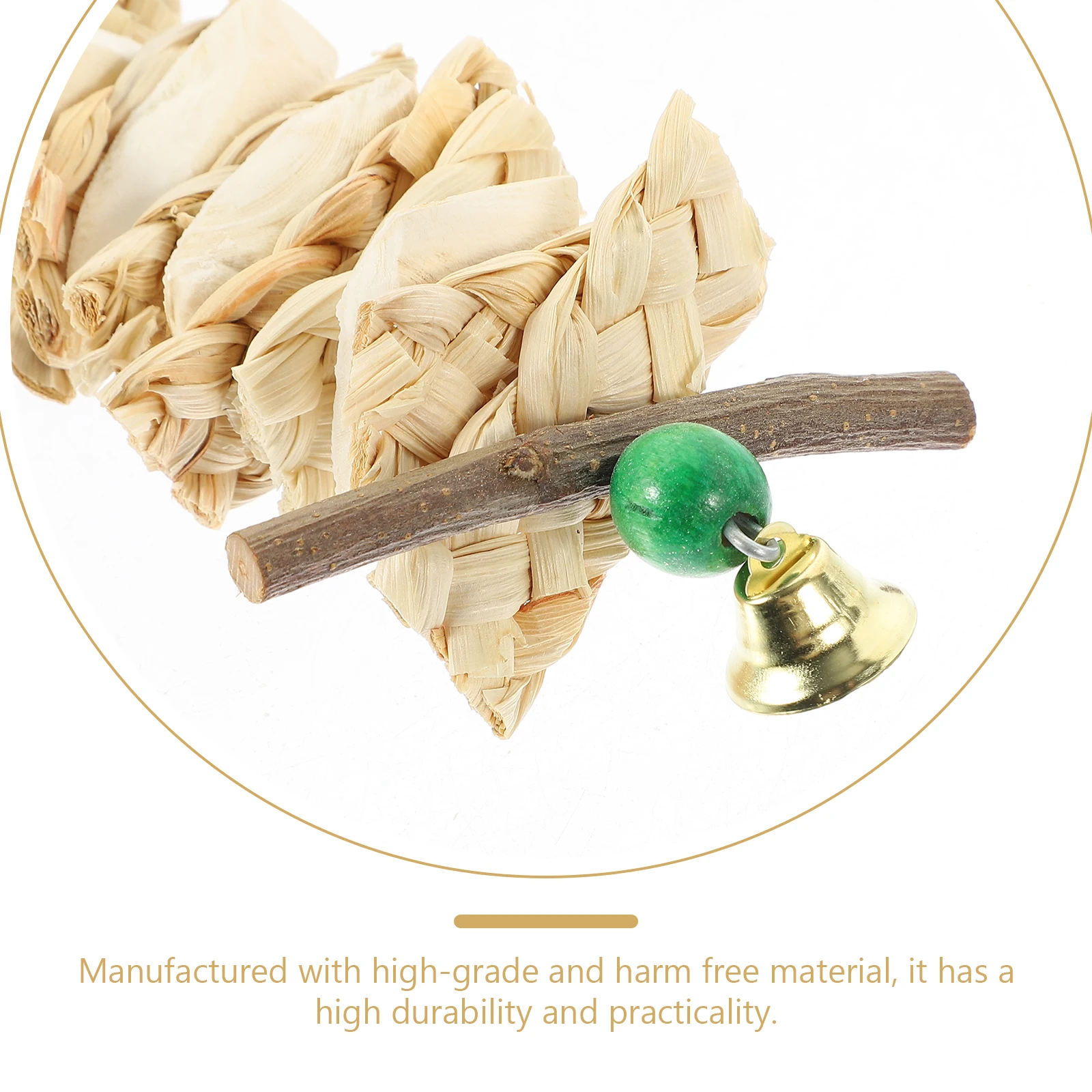 

Lovely Parrot Cuttlebone Chew Teeth Grinding Hanging Bird Cage Bite-Resistant Natural Bird Supplies Chewing For Parakeet