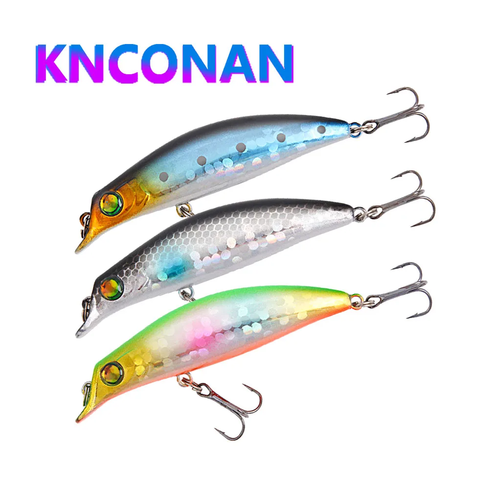 81mm 7g Sinking Minnow Fishing Lures Artificial Baits Wobbler for Pike Bass Trout Fishing Jerkbait Swimbait Tackle Accessories