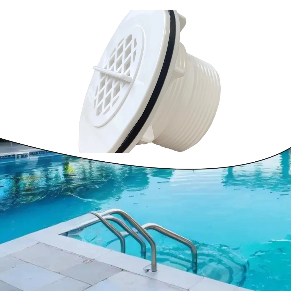 White Threaded Water Inlet Filter Kit For For Intex Pool Models 635T 633T SF90110-1 SF80110-2 Swimming Pool Filtration Parts