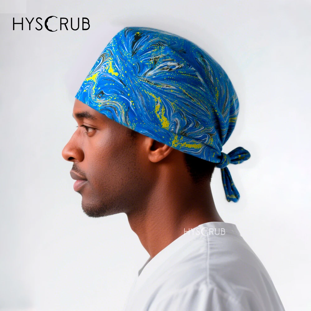 Veterinary Scrub Hat Medical Operating Room Work Cap Pet Shop Professional Medical headwear