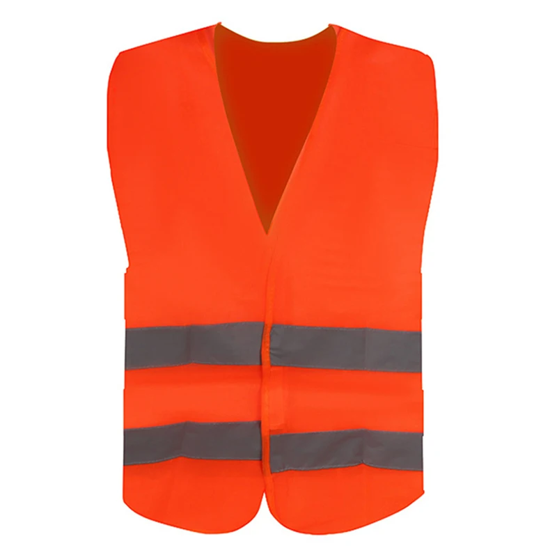 High Visibility Reflective Safety Vest Reflective Safety Vest Car Emergency Vest Fluorescent Mesh Vest Reflective Strip Vest