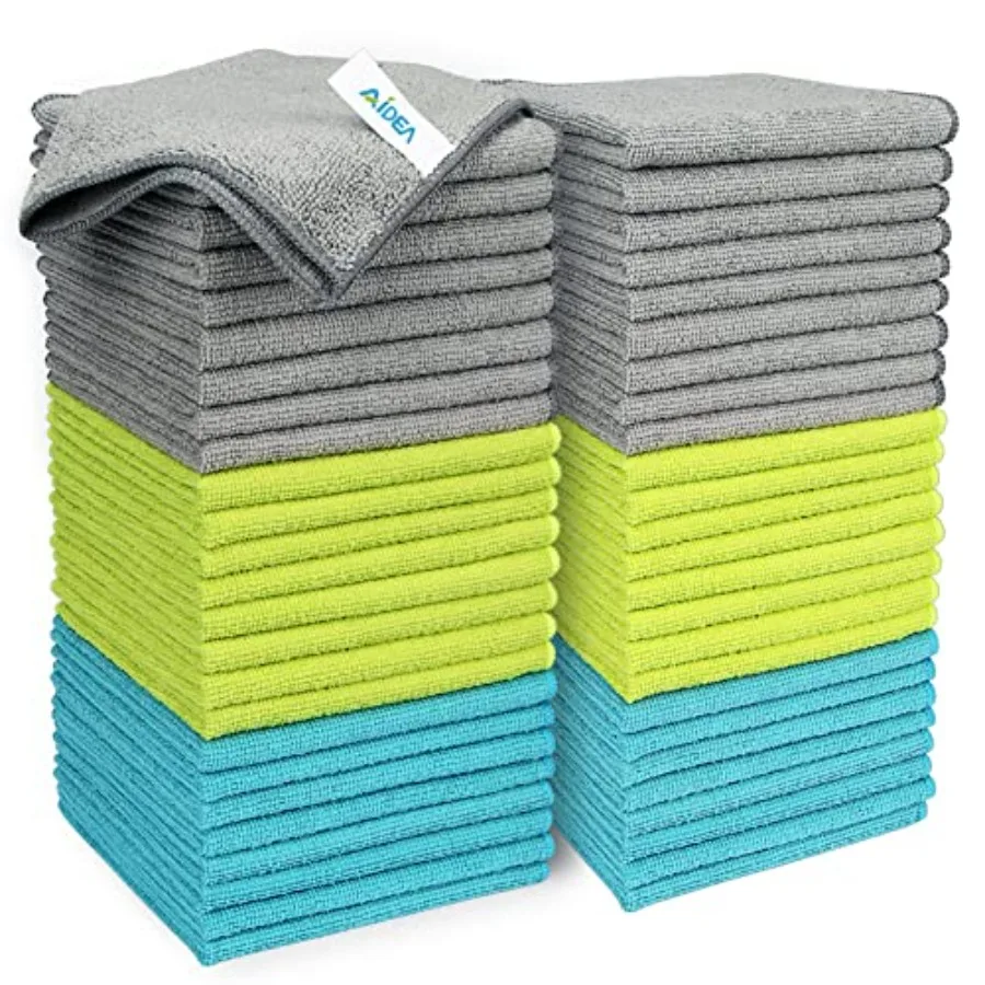 

Microfiber Cleaning Cloth-PK, Soft Microfiber Towels for Cars, Absorbent Cleaning Rags, Lint-Free Streak-Free Wash Cloths for H