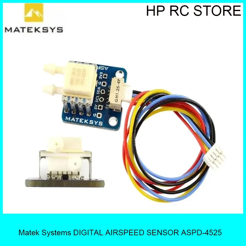 

Matek System Mateksys 4525 Analog Airspeed Sensor ASPD-4525 for RC FPV Racing Drone Frame F405 F722 F411 WING