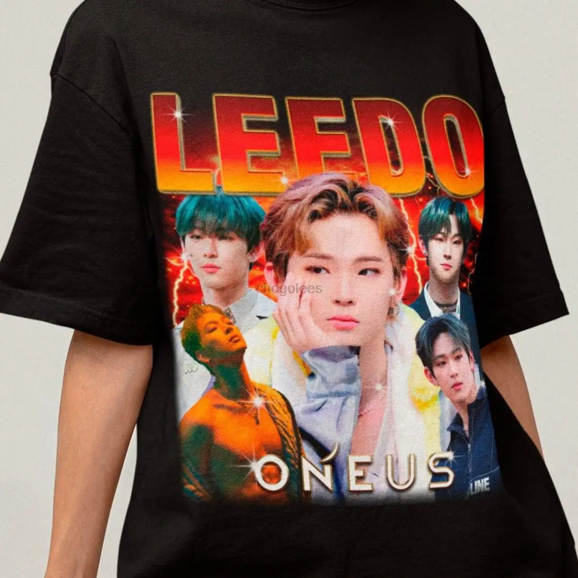 ONEUS Leedo Retro 90s Bootleg Shirt - Kpop T-shirt - Oneus Shirt - Kpop Merch - Kpop Gift for her or him - Oneus To Moon