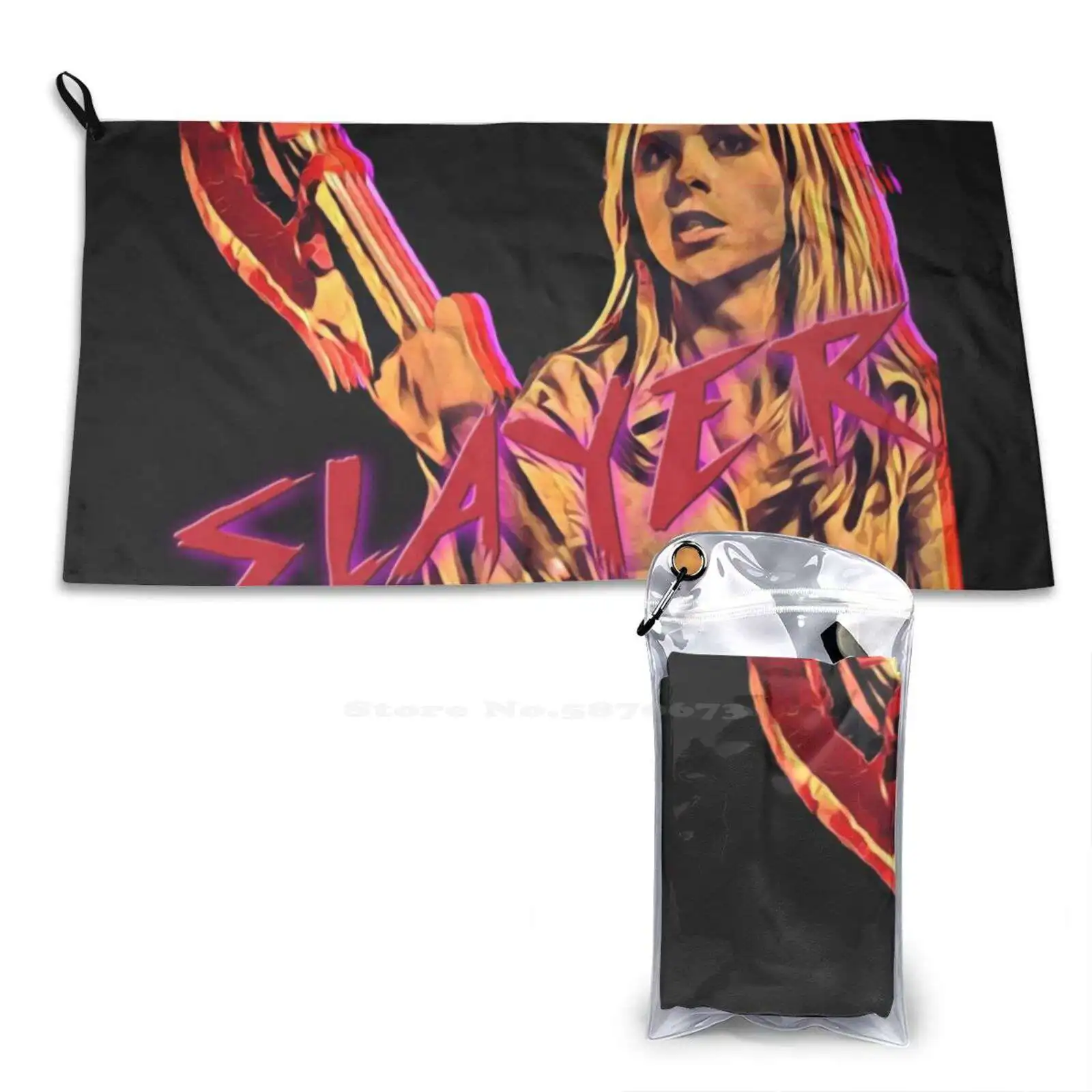 Buffy-The Soft Towel Quick Dry Beach Towel Buffy The Vampire