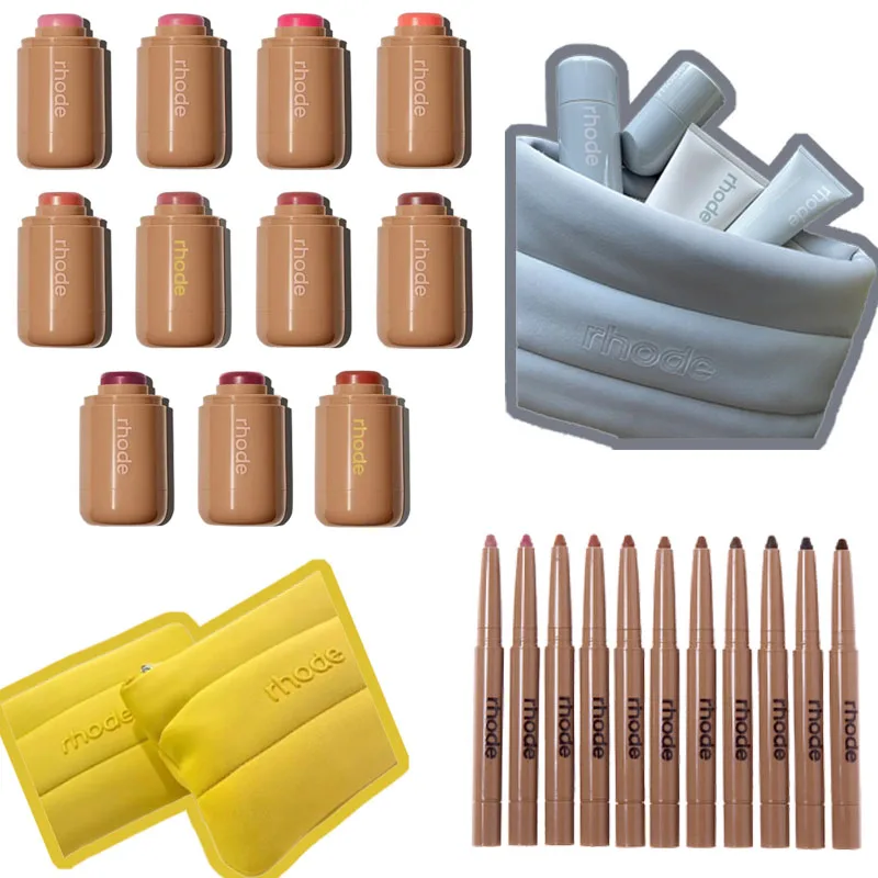 여름 한정 브랜드 핫세일 화장품 쉽게 바르는 치크 지속력 좋은 컨투어링 페이스 블러셔 매트 립라이너 신상 수납 파우치