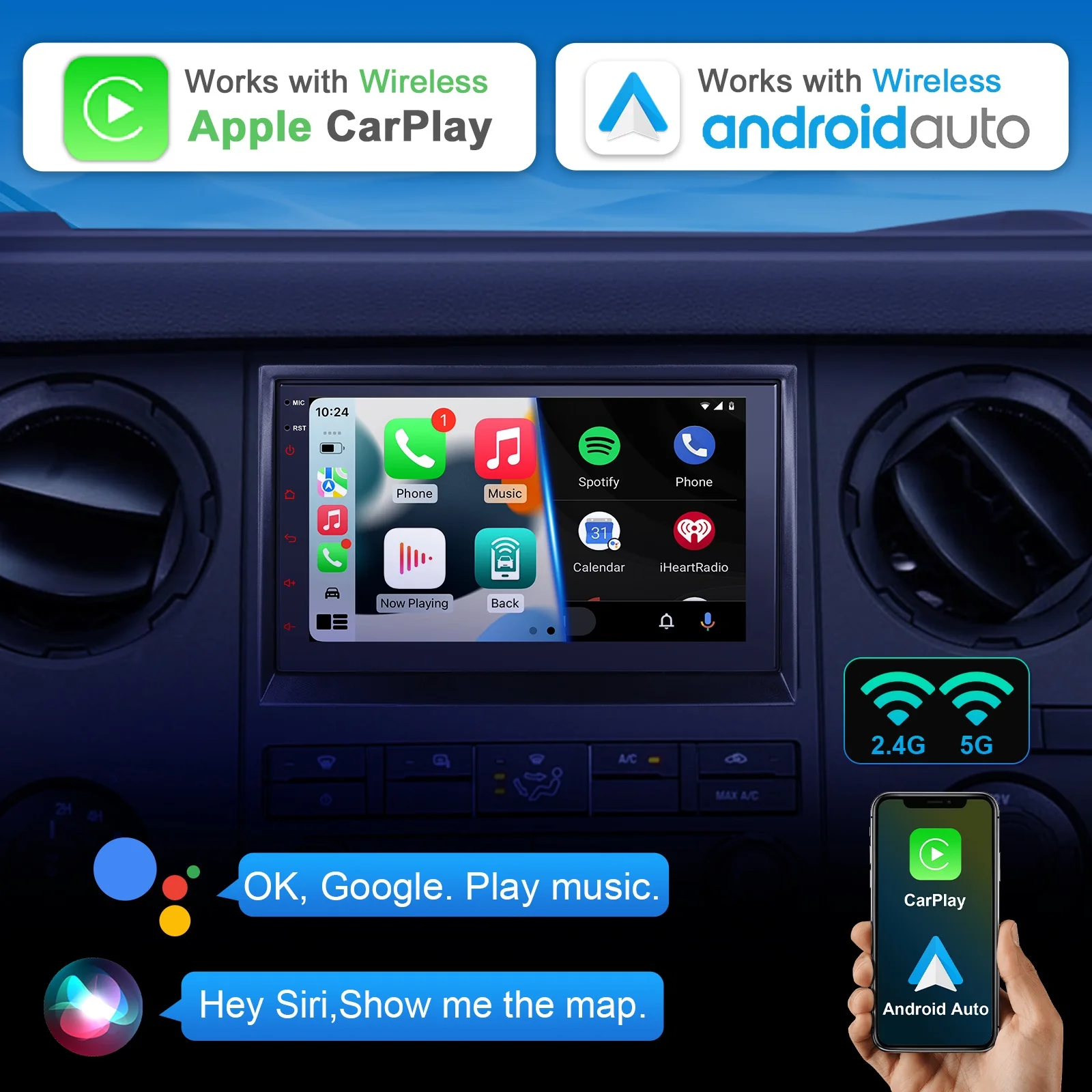 IYING F150-7731 Car Radio 4-Core 2+64G 2004-2008 Compatible Car Multimedia Entertainment System