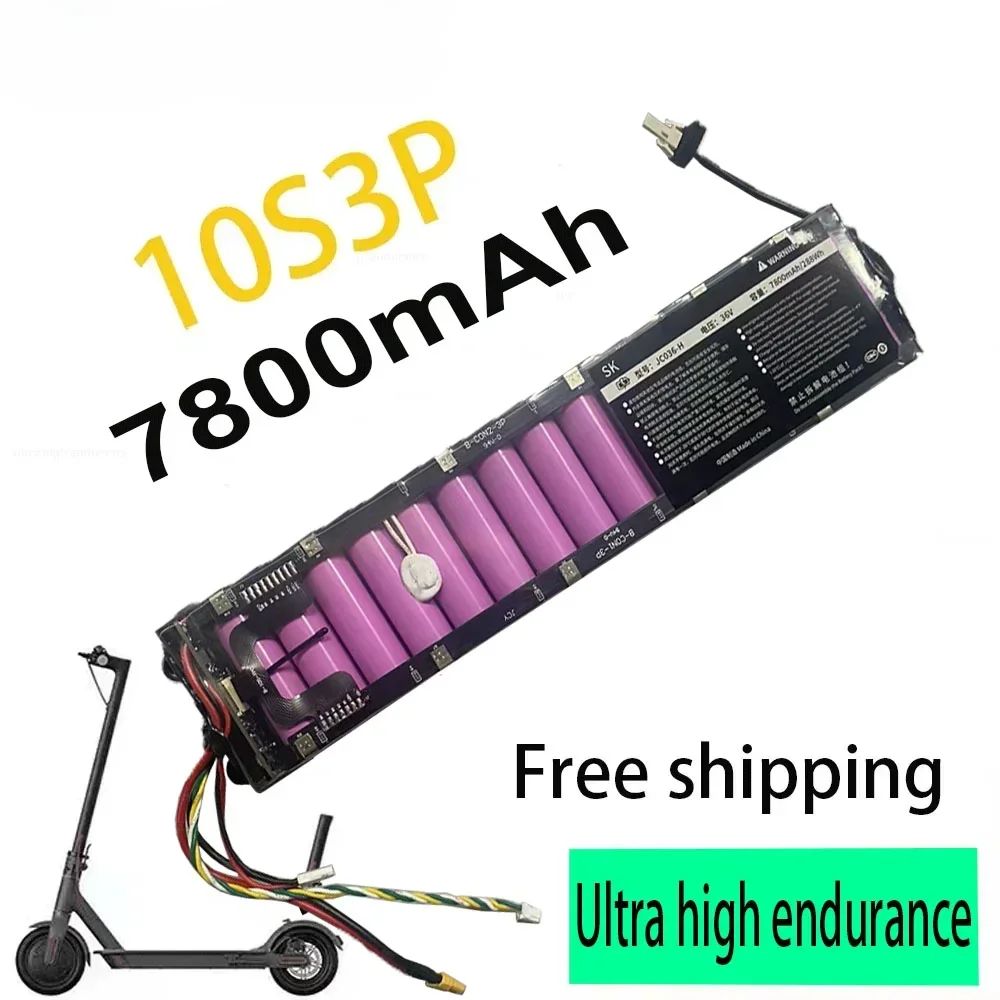 Original 36V 7800mAh Battery for Xiaomi M365 M356 Pro Special Battery Pack 36V Li-ion Battery 7800mAh