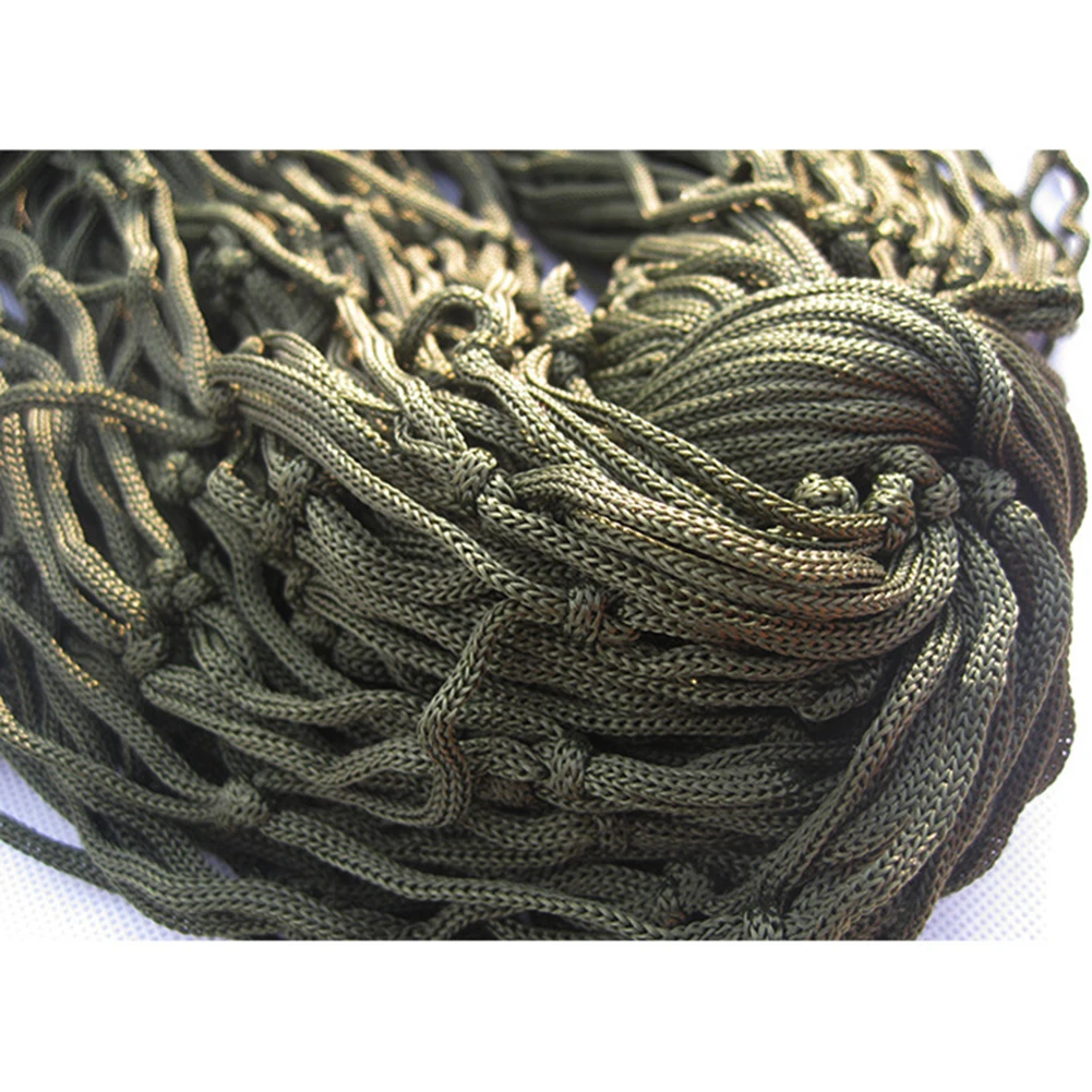 Net Bed Outdoor Nylon Rope Meshy Hanging Bed Lightweight Mesh Design Lightweight Mesh Design Outdoor Sleeping Net Bed
