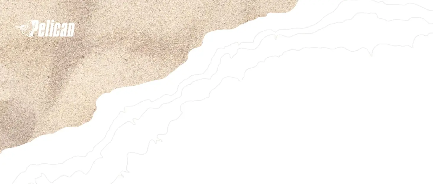 A+ content background image with sand and water lines