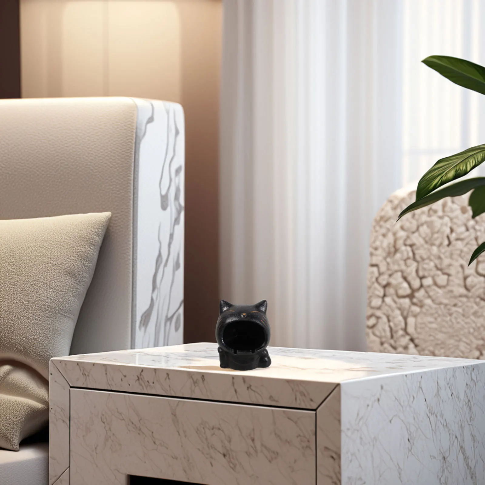 

Ashtray for Patio Accessories Cigarette Indoor Balcony Ceramic Cat Smokers