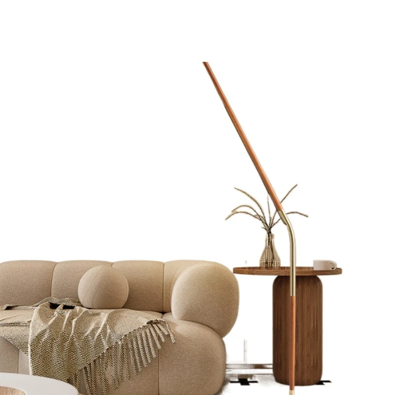 

Pine bell floor-to-ceiling French medieval cream style living room sofa bedroom advanced design sense wabi retro fishing lamp
