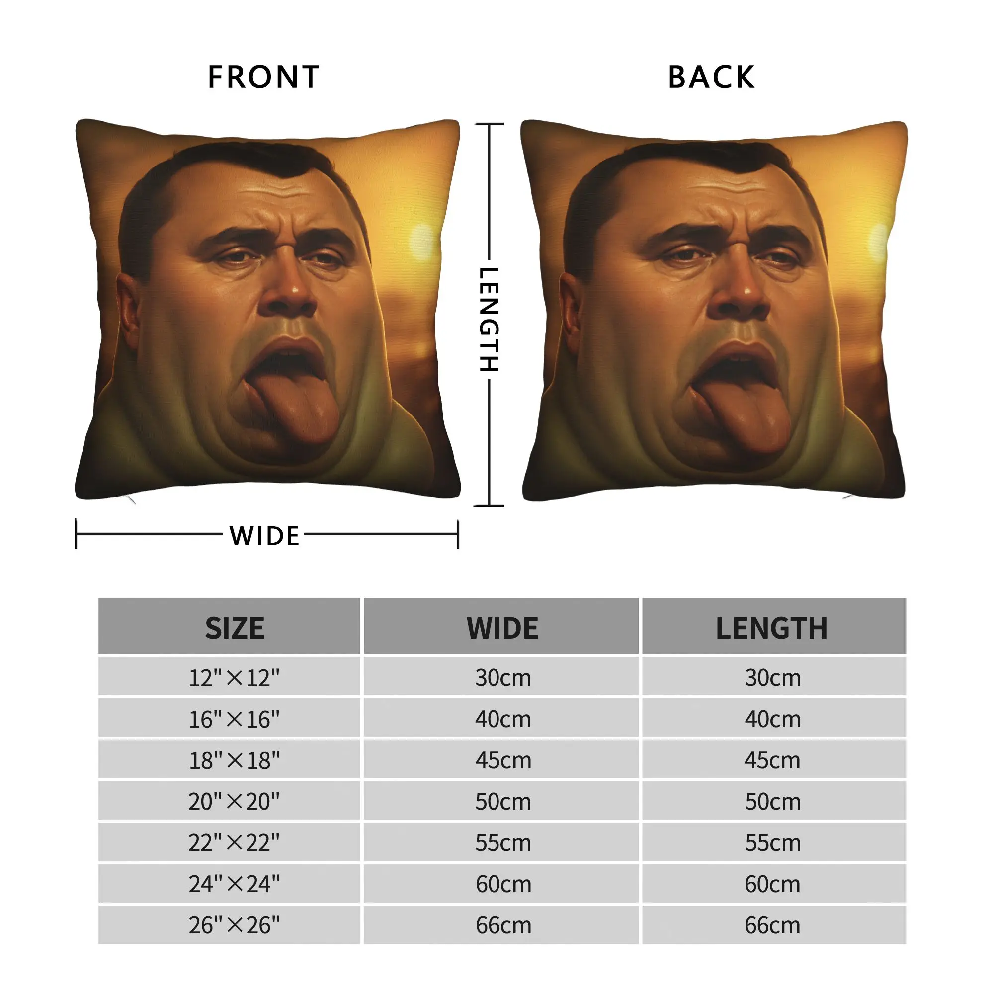 Pillow Case Charlie Kirk Square  Pillow Cover For Office Car Home Decor Funny Pillowcases