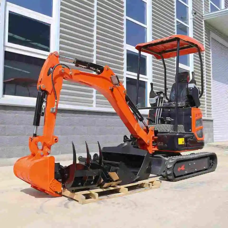 Cheap Factory 1.2 Ton 1.8 Ton 2 Ton Excavator Machine  New Crawler Cheap Used Mini Excavator
