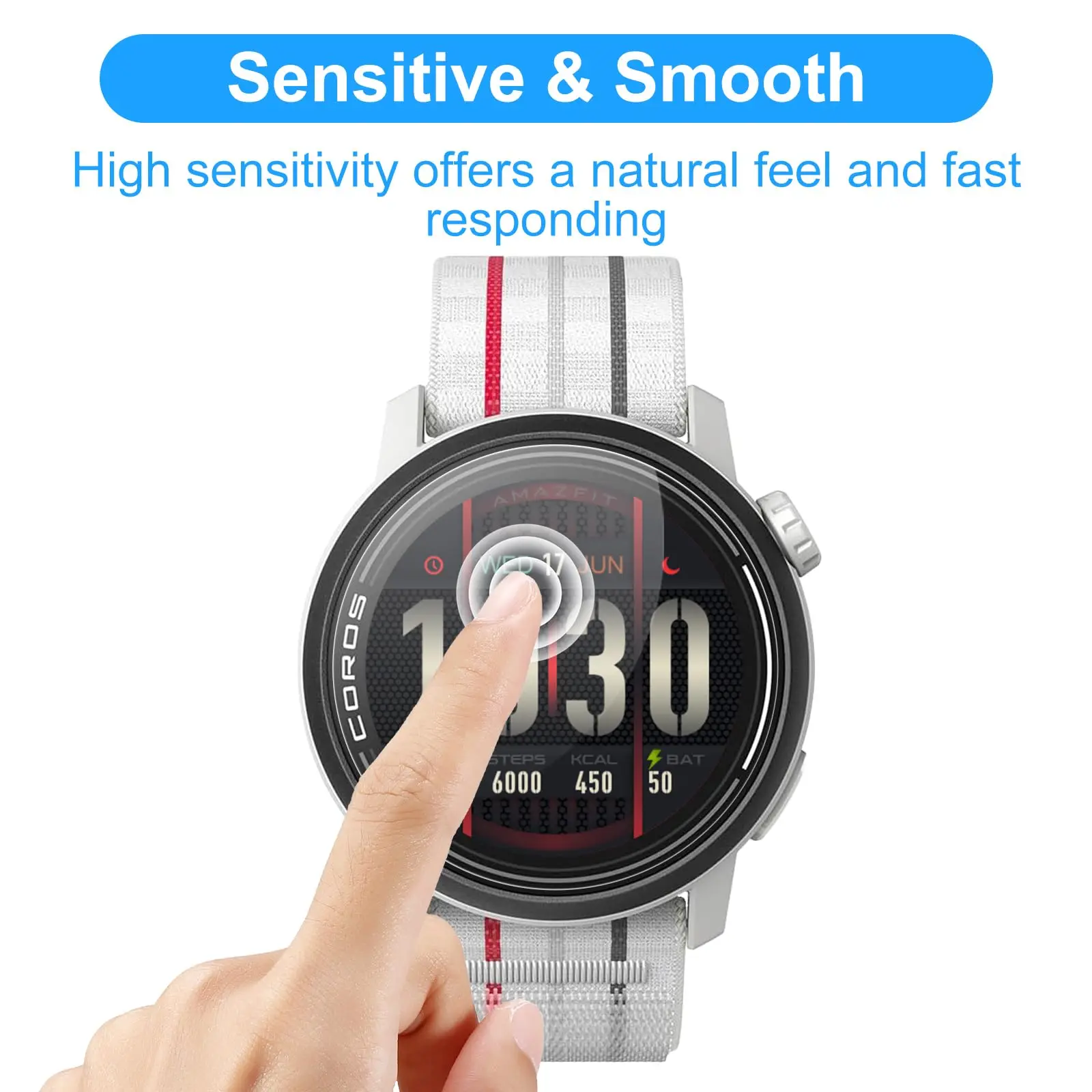 Tempered Glass Screen Protector For Coros Pace 3 Full Cover Anti-scratch Film For Coros Pace3 Watch Screen Protector Accessories