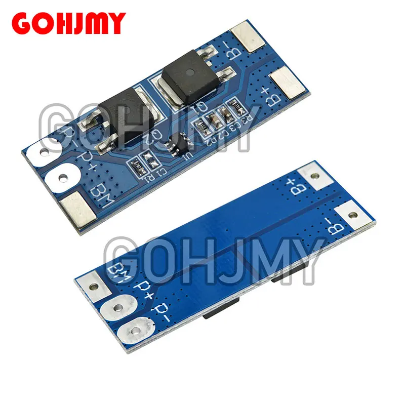 2S 8A Li-ion 7.4V 8.4V 18650 Bms Pcm 15A Peak Current Battery Protection Board Bms Pcm For Li-ion Lipo Battery Cell Pack Max 15a