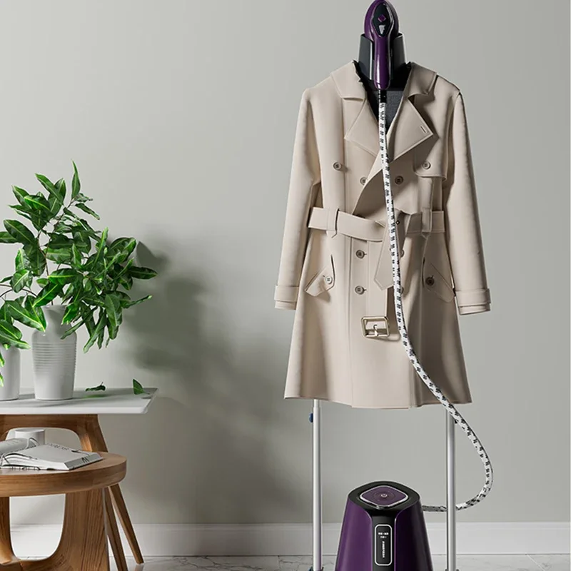 مكواة بخار للملابس المحمولة مع لوح قابل للدوران وقابل للتعديل، وكي بخار قوي، ومكواة ملابس مريحة محمولة باليد