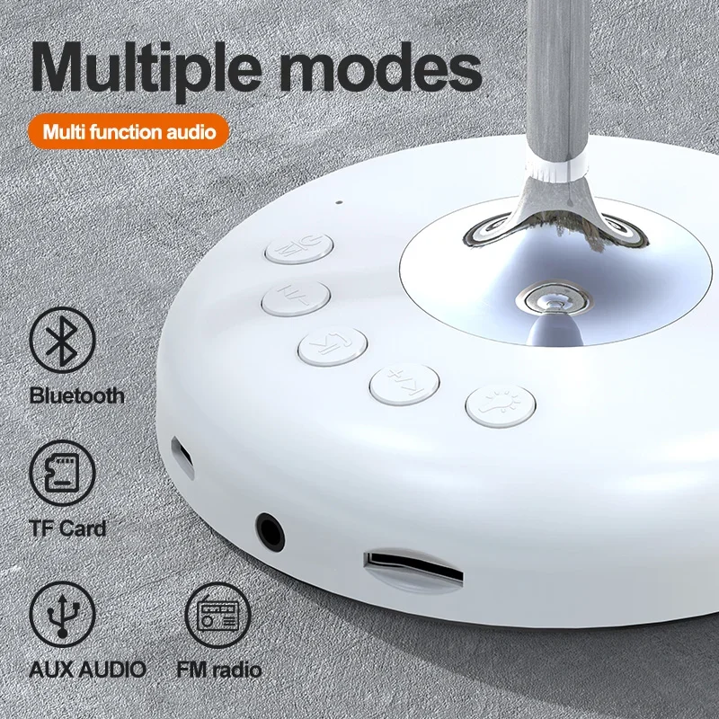 Boîte de son lumière de couchage TF carte basse stéréo Portable chambre Mini lumière LED sans fil BlueTooth haut-parleur JY-35 lampe de bureau haut-parleur