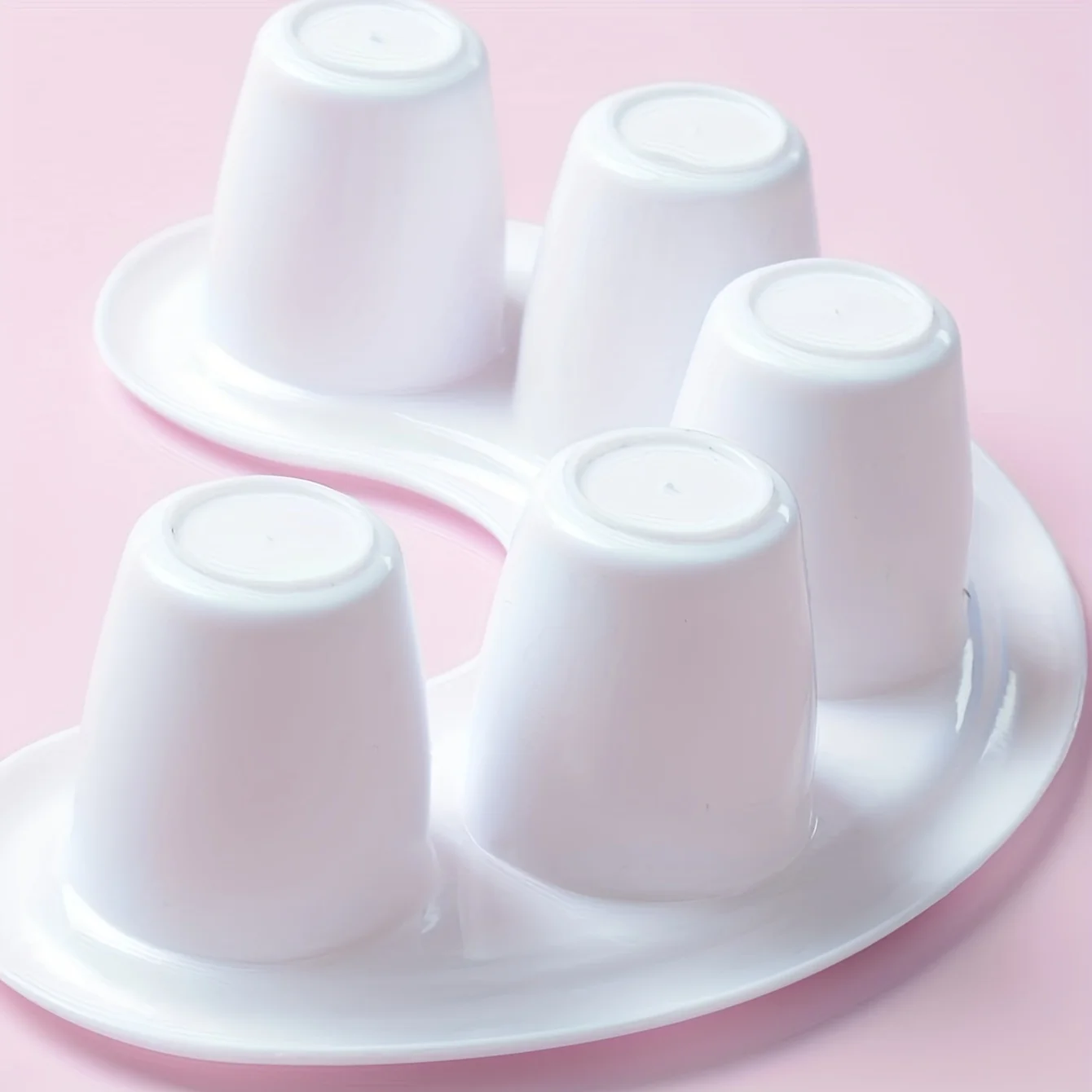 2-Pack Nail Art Manicure Soak Bowls - Easy-Use, Durable Hand Soaking Trays for Salon-Quality Preparation and Removal