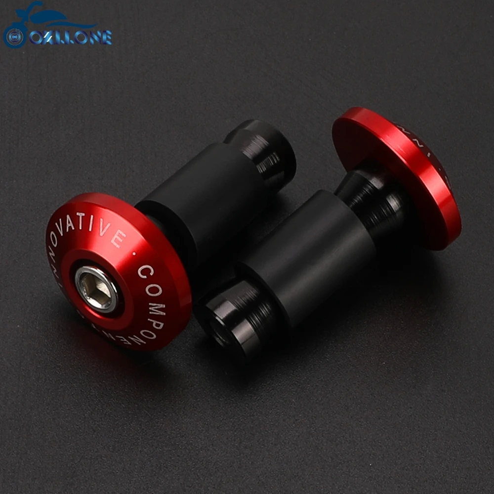 

CBR600RR CBR1000RR Motorcycle Handle End Bar motocross Handlebar Grip Plug Cap For Honda CBR 600 F2 F3 F4 F4i CB599 Universal