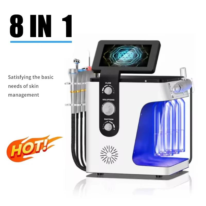 

Professional 8-in-1 Desktop Facial Rejuvenation Device with LED Indicator for Home And Beauty Salon Use