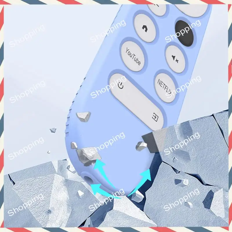 M20K لينة غطاء من السيليكون لجوجل Chromecast التحكم عن بعد الغطاء الواقي شل لجوجل التلفزيون 2020 صوت التحكم عن بعد H Du