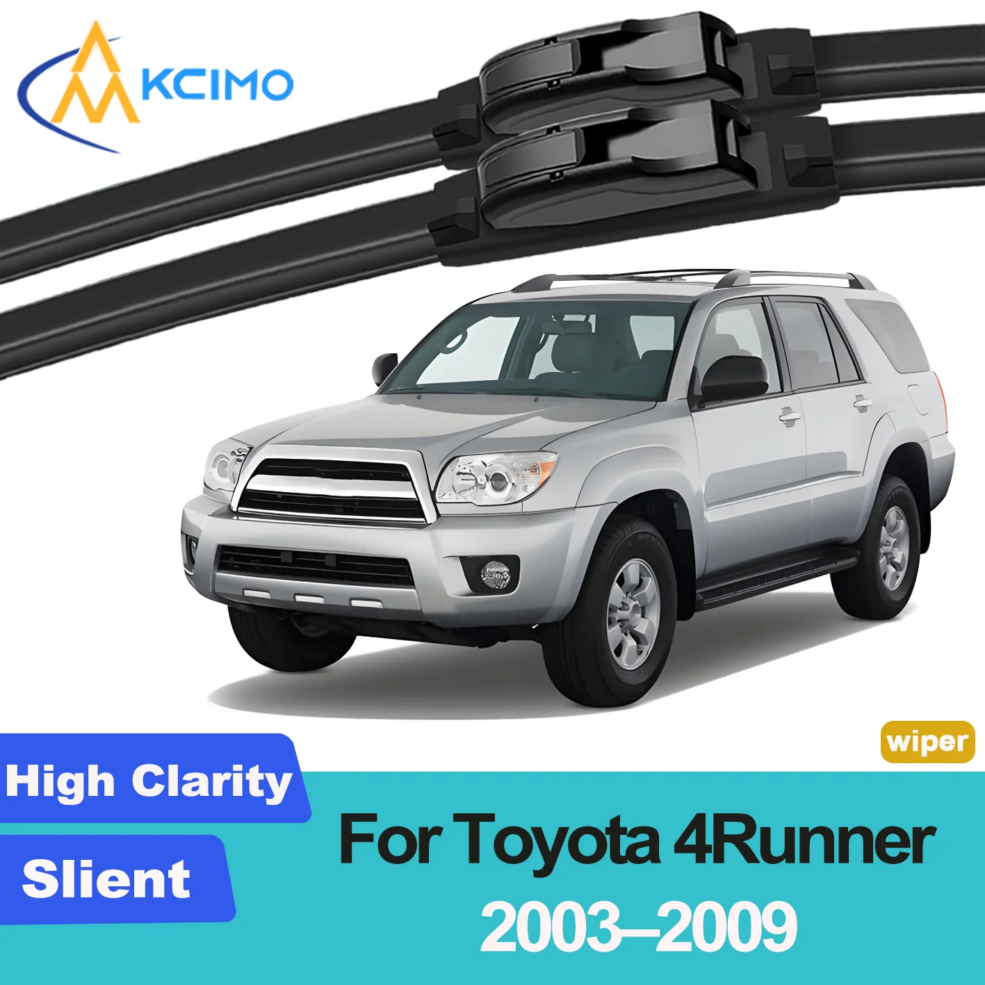 

2PCS New Front Windshield Wiper Blade for Toyota 4Runner N210 2003-2009 Toyota Hilux Surf (Japan) Front Windshield Accessories